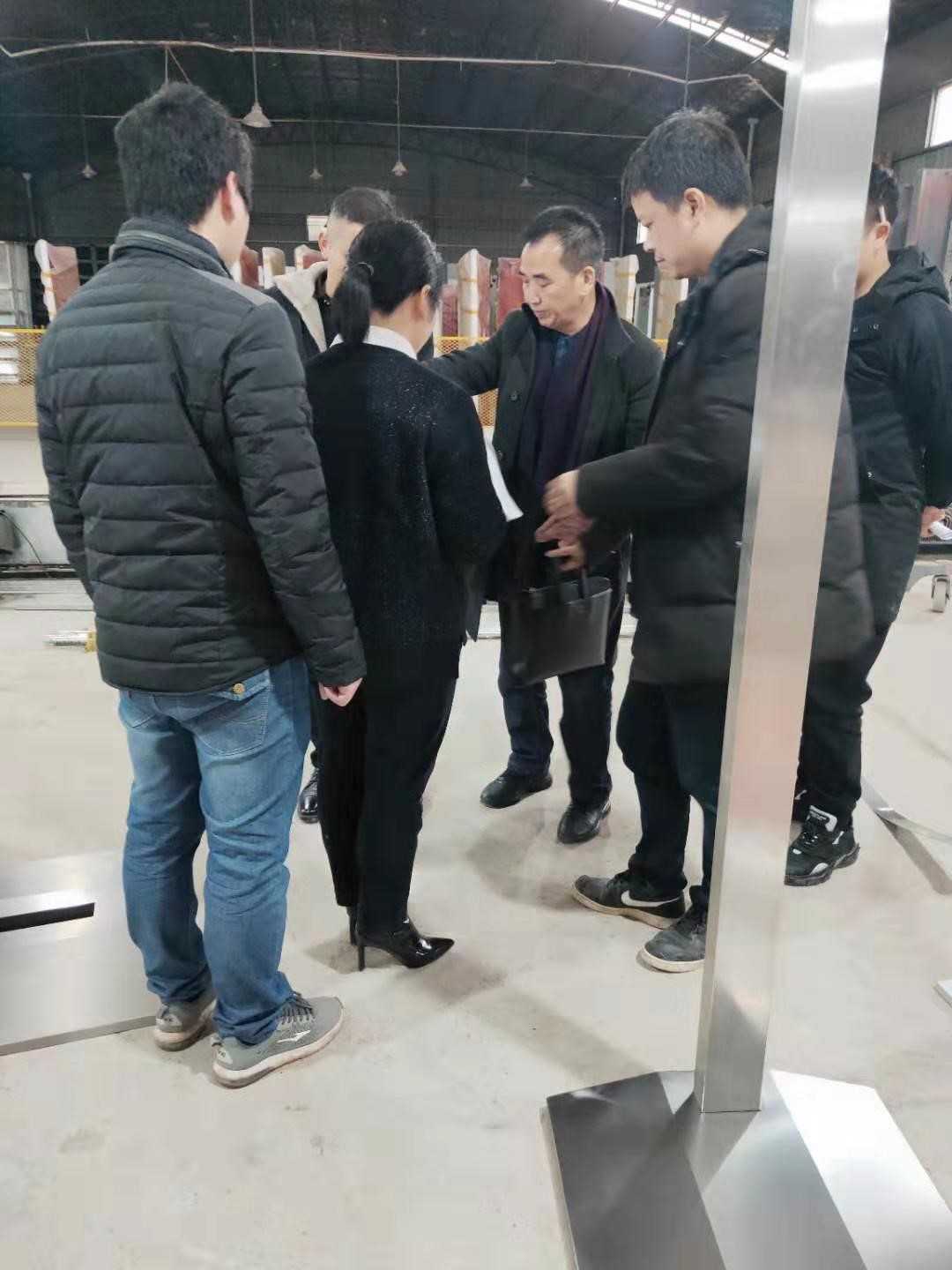 熱烈歡迎湖南益陽(yáng)客戶來我司考察指導(dǎo)工作